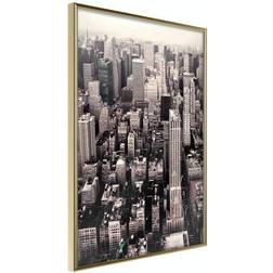 Arkiio Affisch Manhattan In Sepia [Poster] 30x45 Poster